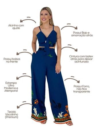 Calça de amarrar na frente e atrás sales