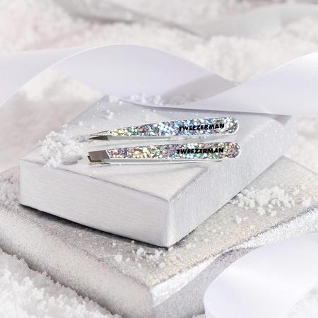 Conjunto de 2 Pincéis Giratórios Micro Mini, Hollográfico - Tweezerman Imagem de Conjunto de 2 Pincéis Giratórios Micro Mini, Hollográfico