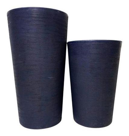 Imagem de Conjunto De 2 Vasos De Planta Grande Decorativo Para Jardim