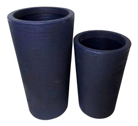 Imagem de Conjunto De 2 Vasos De Planta Grande Decorativo Para Jardim