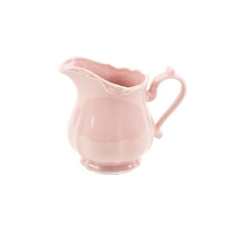 Conjunto de Bule para Chá /Café de porcelana Fancy wolff na cor rosa