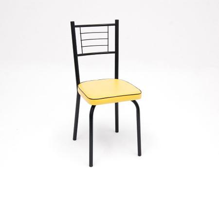 Imagem de Conjunto de 4 Cadeiras Juliana Amarela