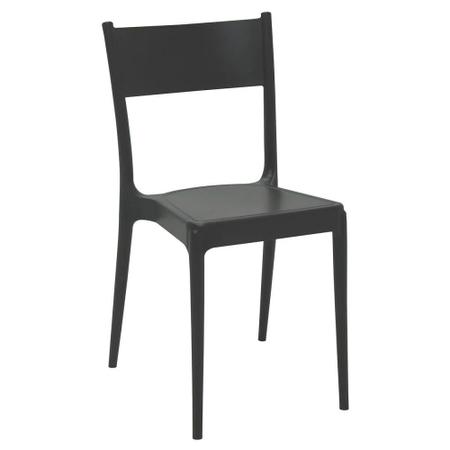 Imagem de Conjunto de 4 Cadeiras Plásticas Tramontina Diana Eco Preto