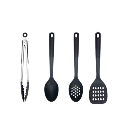 Imagem de Conjunto de 4 Utensílios Kenya Preto