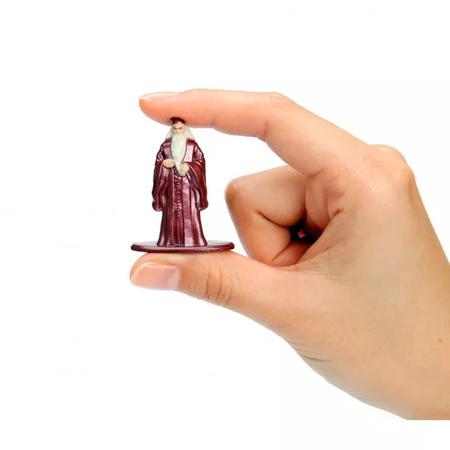 Imagem de Conjunto De 5 Mini Figuras 5 Cm Nano Metal Harry Potter Pack B Jada 98666