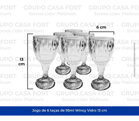 Imagem de Conjunto De 6 Taças Licor 95ml Linha Sintra Wincy