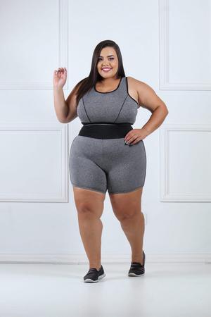 Roupa para hotsell pilates plus size