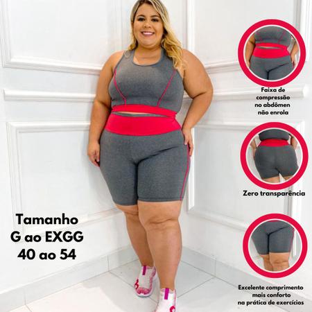 Roupa para pilates plus size 2025