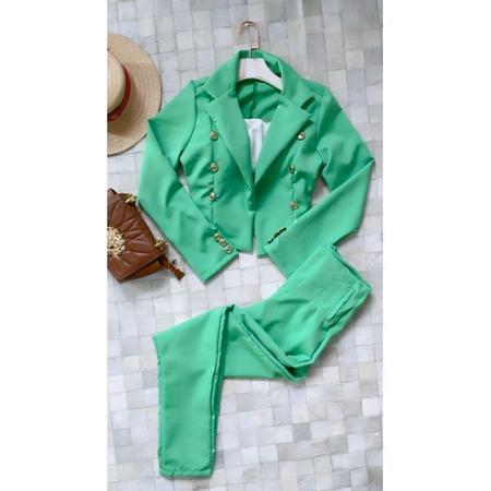 conjunto de blazer e calça zara alfaiataria verde lima p - Meu Fabricante -  Outros Moda e Acessórios - Magazine Luiza