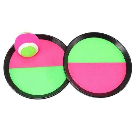 Brteyes Conjunto de 12 peças de jogo de jogar e pegar bola com 8 raquetes e  4 bolas de arremessar e pegar, conjunto de jogo interativo para crianças e  adultos para jogos