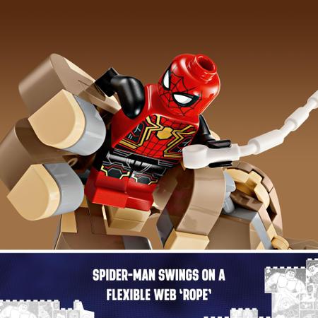 Imagem de Conjunto de brinquedos de construção LEGO Marvel Spider-Man vs Sandman 76280