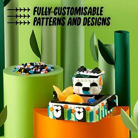 Imagem de Conjunto de Brinquedos DIY Panda Fofinho (517 Peças)