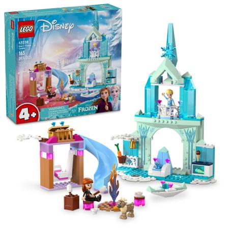Imagem de Conjunto de brinquedos LEGO Disney Frozen Elsa's Frozen Princess Castle
