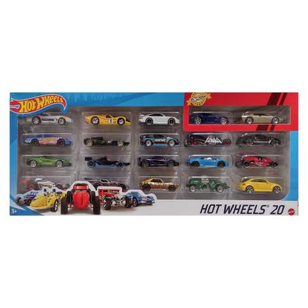 Carrinho Hot Wheels - 20 Carros MATTEL MATTEL