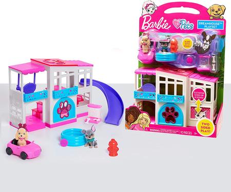 Imagem de Conjunto de Casa dos Sonhos para Animais de Estimação da Barbie (10 Peças)