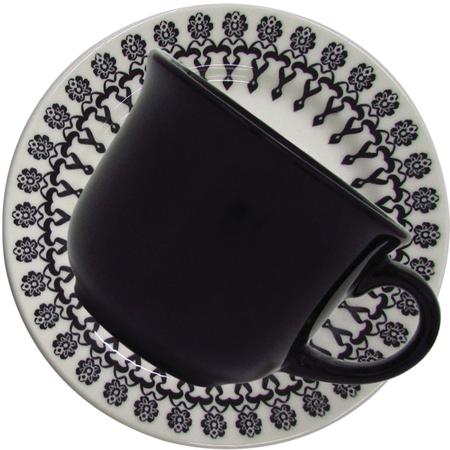 Imagem de Conjunto de Chá Oxford Cerâmica Folk 200ml 12 Pç