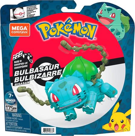 Imagem de Conjunto de Construção de Bulbasaur Pokemon Mega Construx, Divertido para Crianças