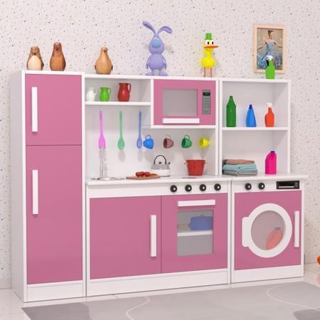 Imagem de Conjunto de Cozinha Completa C/ Geladeira e Maquina de Lavar
