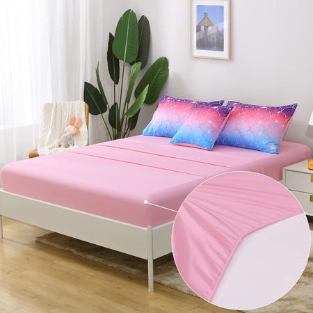 Imagem de Conjunto de edredom JqinHome Mermaid Twin Size, cama de 6 peças em um saco