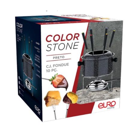 Imagem de Conjunto de fondue Pequeno Euro Colorstone HH7802