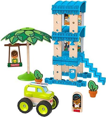 Imagem de Conjunto de jogos Wonder Makers Beach Bungalow - mais de 35 peças, para maiores de 3 anos