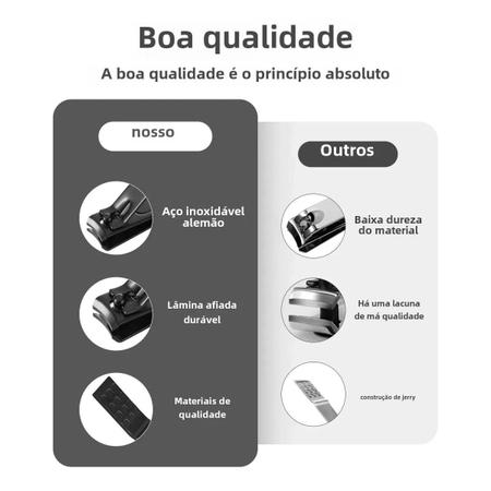 Imagem de Conjunto de Manicure Masculino Profissional - 7 a 20 Peças de Aço Inoxidável - Portátil