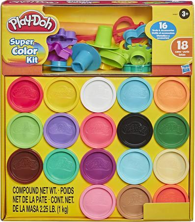 Conjunto De Massinha Play doh Super Color Kit A4897 Hasbro