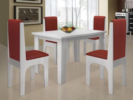 Imagem de Conjunto de Mesa com 4 Cadeiras