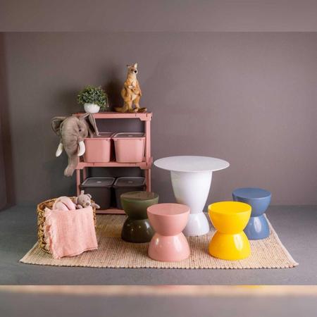 Imagem de Conjunto de Mesa e Banquetas Infantil Colorido