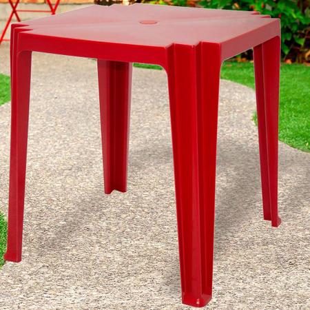 Conjunto de Mesa e Cadeiras Tramontina Plástico