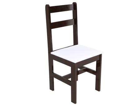 Imagem de Conjunto de Mesa Madeira Maciça com 4 Cadeiras