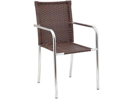 Conjunto de Mesa com 4 Cadeiras para Varanda CJMB409100-Alegro Móveis -  Alumínio em Promoção é no Bondfaro