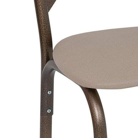 Imagem de Conjunto de Mesa Tampo em Vidro com 4 Cadeiras Karina Ciplafe