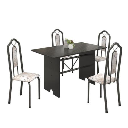 Conjunto de Mesa Tubular 8 Cadeiras 180x75cm Mart Prata com Tampo de  Ardósia Lavínea 071 - Soma Móveis - Tudo De Móveis - Compre Direto das  Fábricas