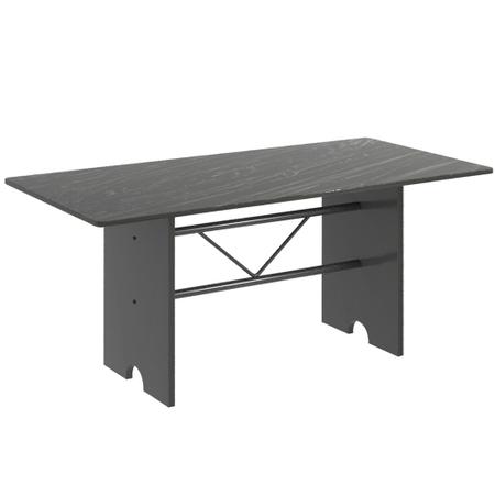 Conjunto de Mesa Tubular 8 Cadeiras 180x75cm Mart Prata com Tampo de  Ardósia Lavínea 071 - Soma Móveis - Tudo De Móveis - Compre Direto das  Fábricas