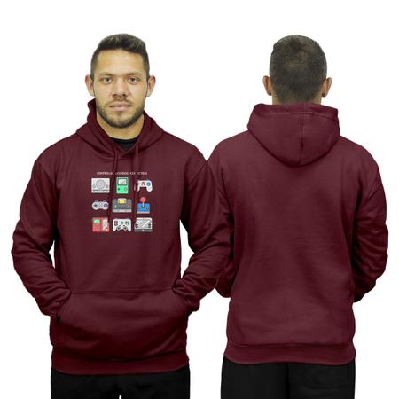 Conjunto de Moletom Blusa de Frio Canguru Capuz Calça Jogger Opice Imagem de Conjunto de Moletom Blusa de Frio Canguru Capuz Calça Jogger Opice