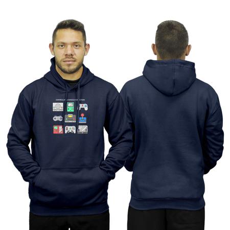 Conjunto de Moletom Blusa de Frio Canguru Capuz Calça Jogger - Relaxado Imagem de Conjunto de Moletom Blusa de Frio Canguru Capuz Calça Jogger