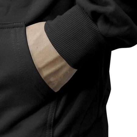 Conjunto de Moletom Blusa de Frio Canguru Capuz Calça Jogger - Relaxado Imagem de Conjunto de Moletom Blusa de Frio Canguru Capuz Calça Jogger