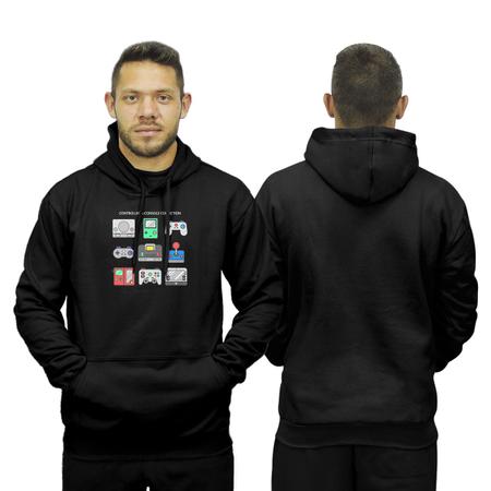 Conjunto de Moletom Blusa de Frio Canguru Capuz Calça Jogger - Relaxado Imagem de Conjunto de Moletom Blusa de Frio Canguru Capuz Calça Jogger
