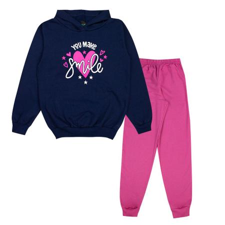 Conjuntos de best sale moleton infantil feminino