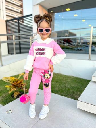Moletom infantil best sale minnie