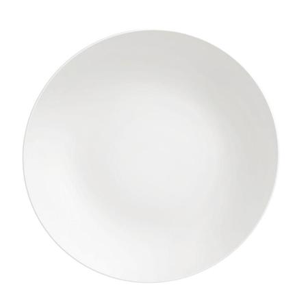 Imagem de Conjunto de Pratos Raso Leonora 12 Peças em Porcelana Branca 25 cm - Tramontina 96010204