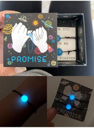 Imagem de Conjunto de Pulseiras Promise - Brilha no Escuro