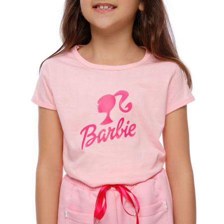 Imagem de Conjunto de Verão Rosa bb Barbie   meninas 2 ao 16