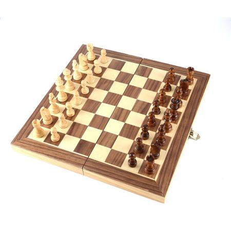 Imagem de Conjunto de Xadrez Internacional Ensinando peça de xadrez Ches de madeira maciça