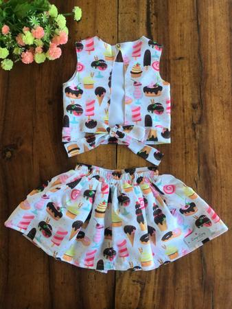 Roupa de hotsell confeitaria infantil