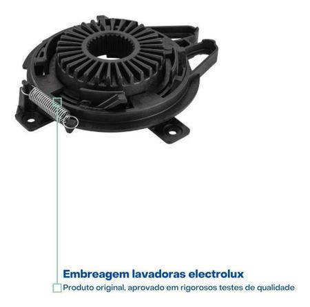 Imagem de Conjunto Embreagem Electrolux 12/15Kg Lt12F/15F/Lbu15 Lt13B