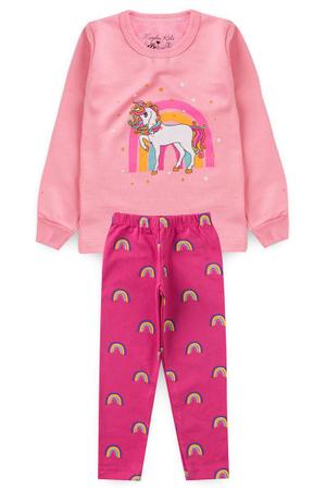 Conjunto Fem- Unicornio Arco-iris - Maydu Kids Imagem de Conjunto Fem- Unicornio Arco-iris - Maydu Kids