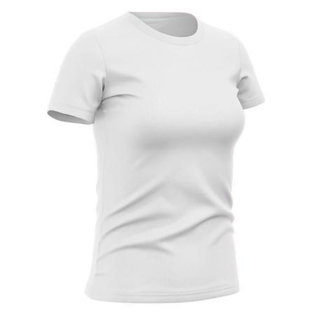 Imagem de Conjunto Feminino Verão Moda Praia Camiseta Algodão Short Tactel Liso