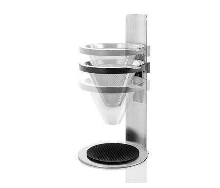 Imagem de Conjunto Filtro Coador Café Pour Over e Base Inox Mr Brew